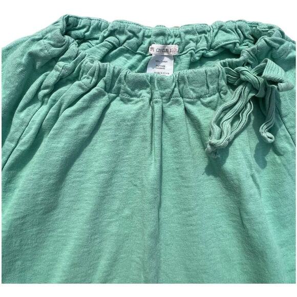 Kid's Crewcuts Long Sleeve Dress Pockets Size 10 Mint Green - Picture 4 of 6